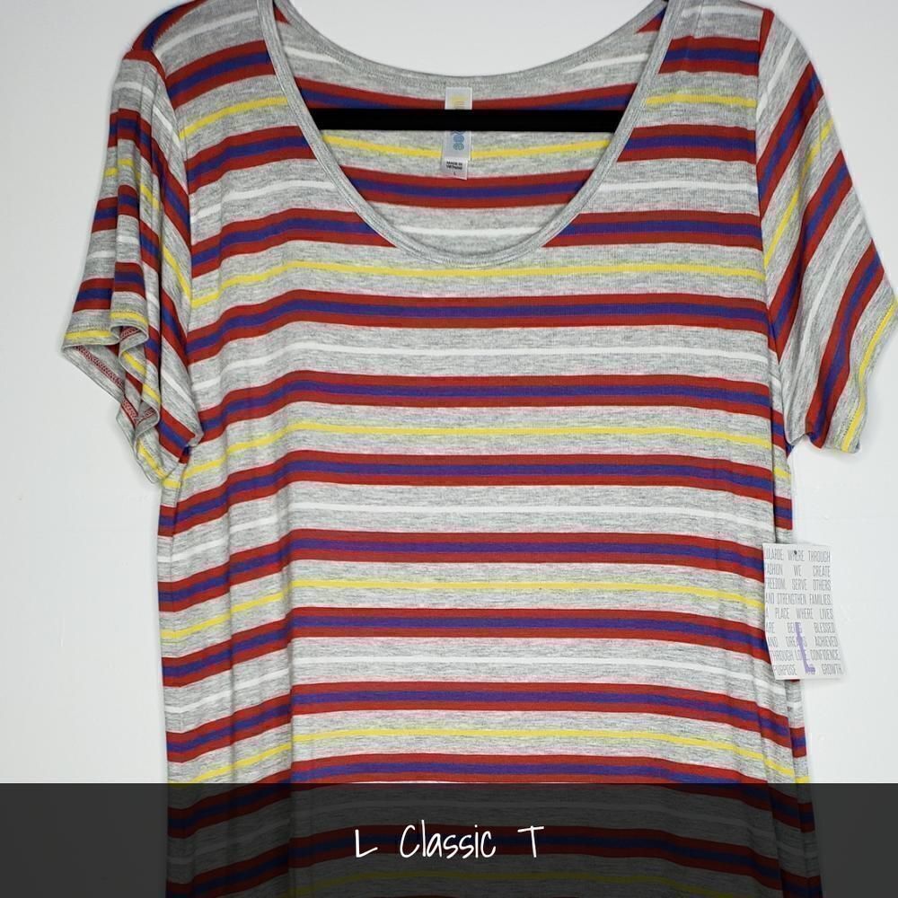 LuLaRoe Classic Tee Large NEW